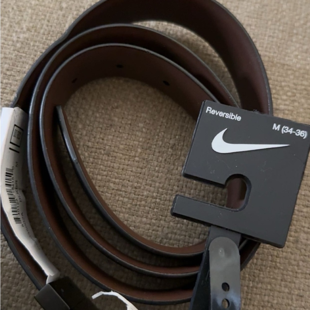 Nike Brown Reversible Belt